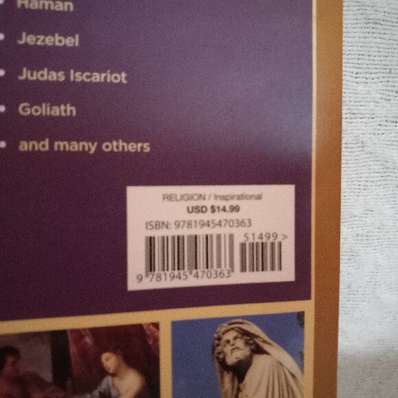 99 Fascinating Heroes And Villains Of The Bible Softcover paperback book - Picture 5 of 5